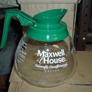 3 Vintage Maxwell House Decaf Coffee Carafes/Pots